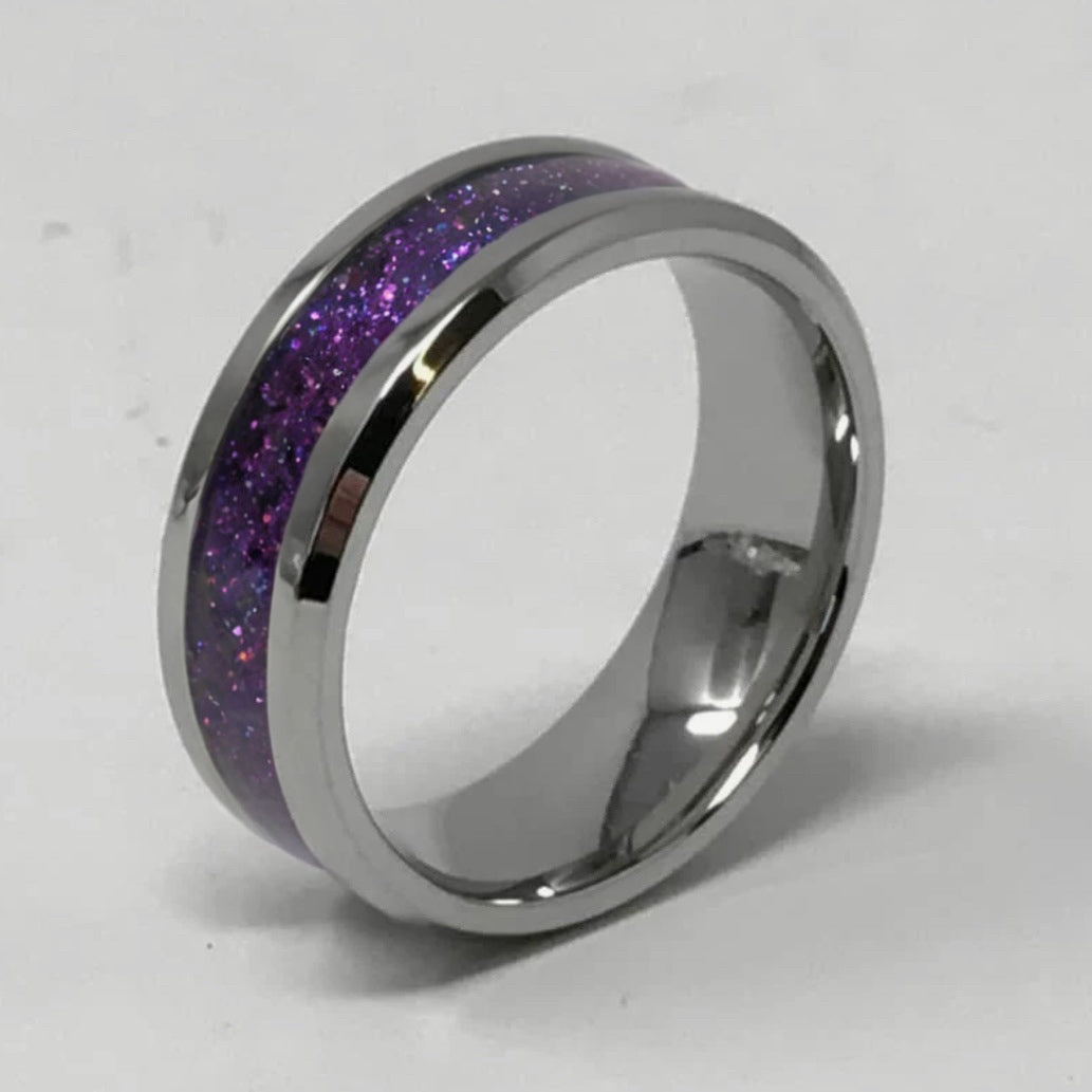 8MM STAINLESS STEEL RING