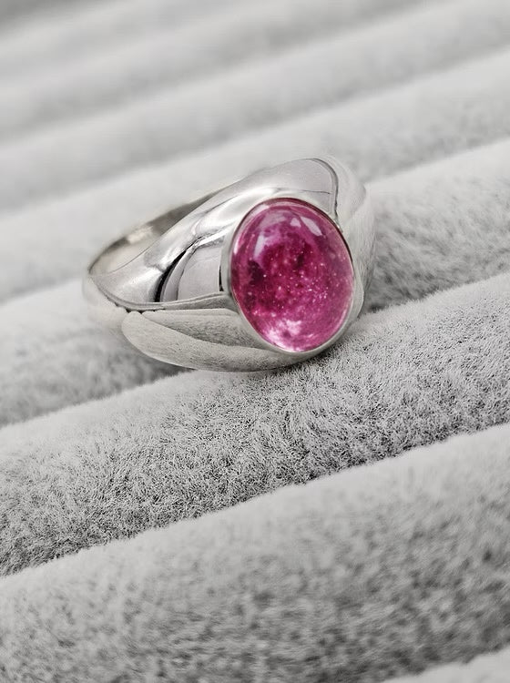 GENTS OVAL 925 SIGNET RING