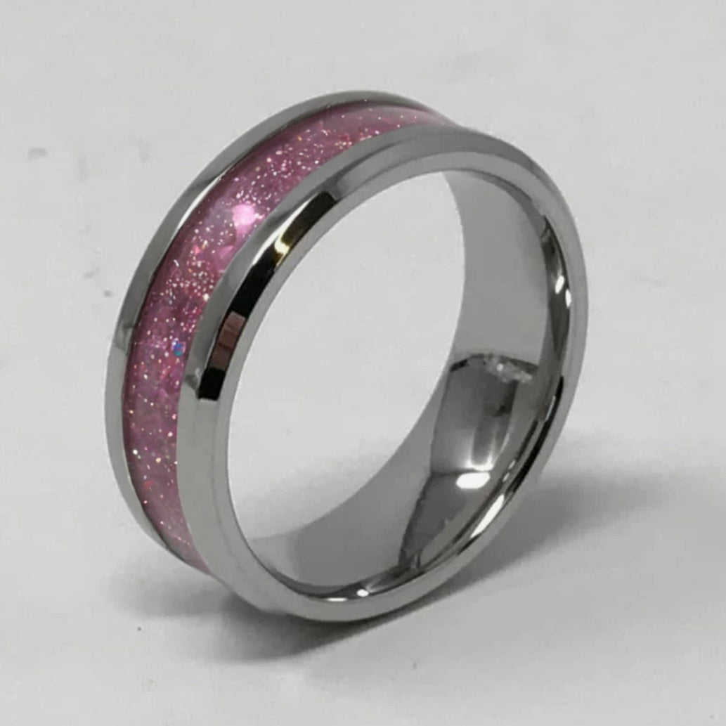 8MM STAINLESS STEEL RING