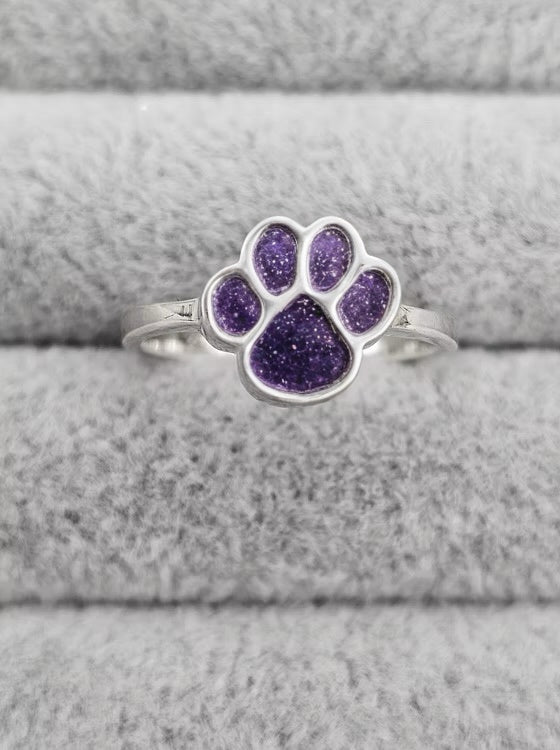 PAW PRINT 925 SILVER RING