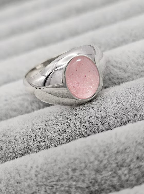 GENTS OVAL 925 SIGNET RING