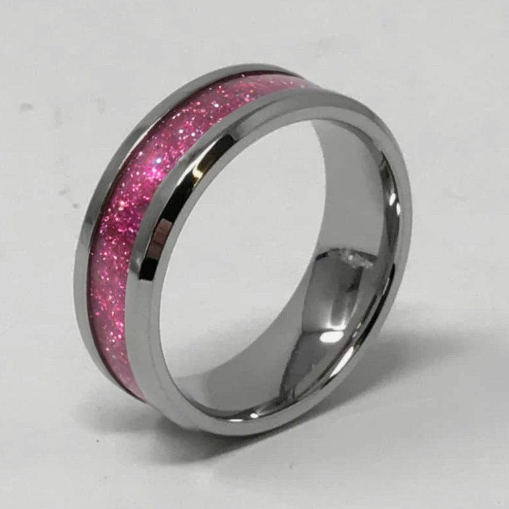 8MM STAINLESS STEEL RING