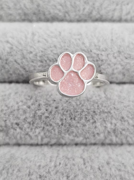 PAW PRINT 925 SILVER RING