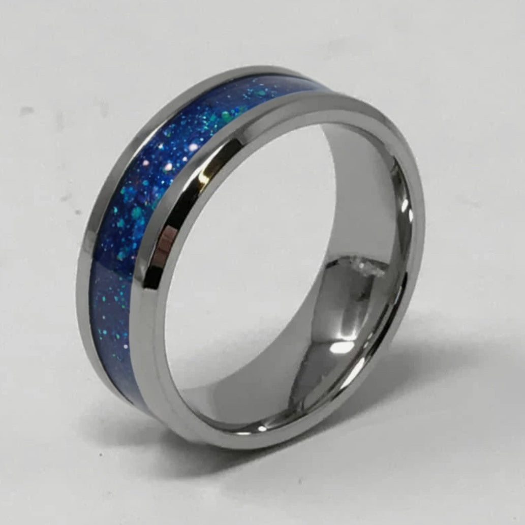8MM STAINLESS STEEL RING