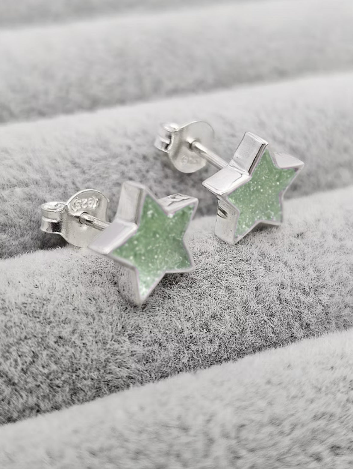 STAR 925 SILVER STUD EARRINGS