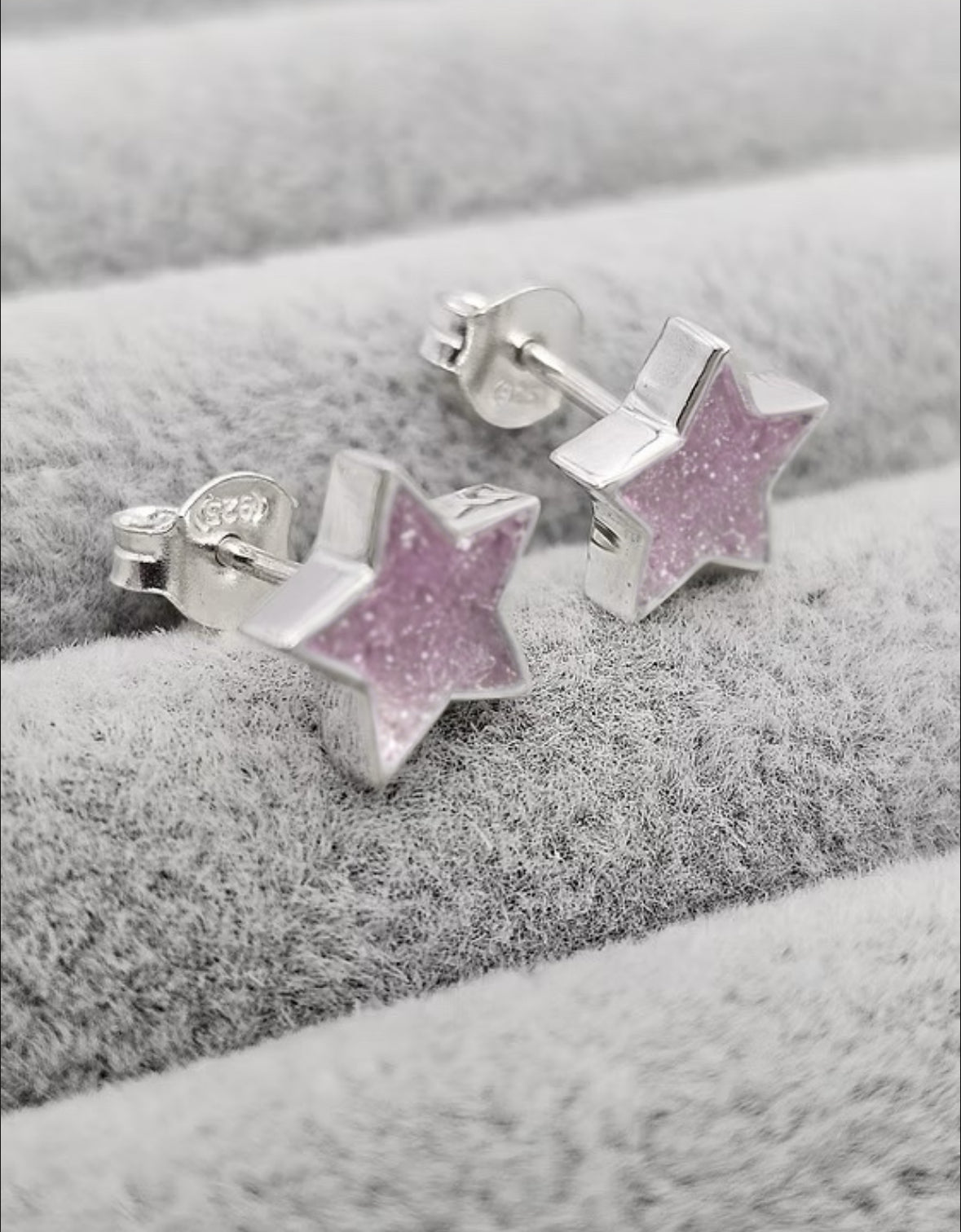 STAR 925 SILVER STUD EARRINGS
