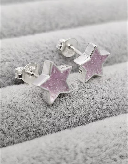 STAR 925 SILVER STUD EARRINGS