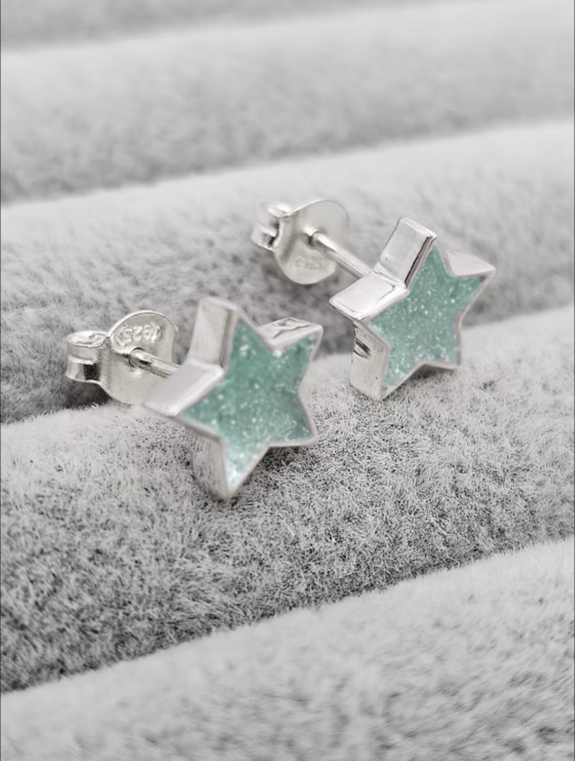 STAR 925 SILVER STUD EARRINGS