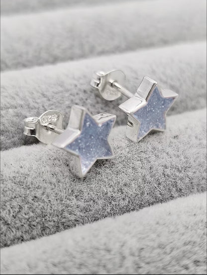 STAR 925 SILVER STUD EARRINGS