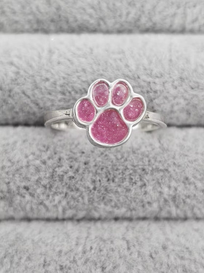 PAW PRINT 925 SILVER RING