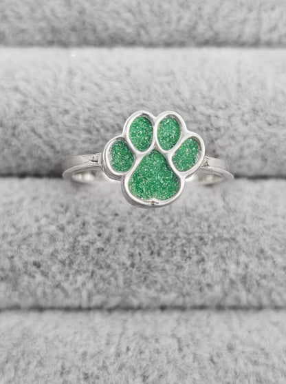 PAW PRINT 925 SILVER RING